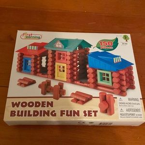 Wooden building set